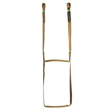 Hang Free™ Double Step Sewn Climbing Stick Aider Fixed Loop